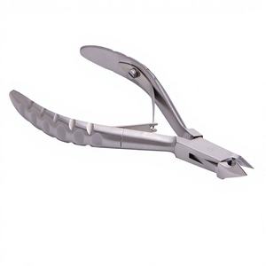 Cortauñas de llegada impresa, cortaúñas de media mandíbula para cutículas, removedor de callos de un solo resorte, rendimiento de deslizamiento suave, ecológico - Product Image 1