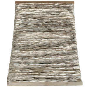 Eco Weave Handwoven Seagrass Stable Counter Stool Dining <b>Chair</b> Solid <b>Wood</b> Modern Simple <b>Kitchen</b> Living Room Furniture - Product Image 4