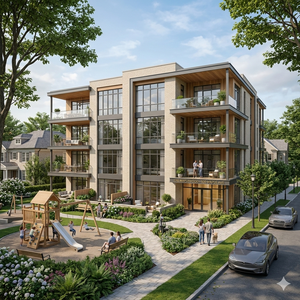 JY Project - Gabinete de Cocina Personalizado Estilo Europeo Vietnamita, Ecológico, con Cesta Extraíble, Despensa Alta, Estantes Ajustables, Melamina - Product Image 1