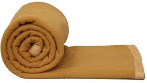 Couverture tissée rayée en laine 100% confortable et douillette, couleur unie, chaude et respirante, par Harshit International Supply - Product Image 2