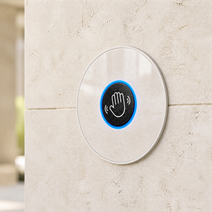 Contactless Infrared Door Release Button 86 Type ABS Material <b>TV</b> Remote Sunlight Immune for Access Control Systems UK Standard - Product Image 5