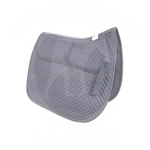 แผ่นรองอานม้าแบบเรียบ ย้อมสีพื้น บรรจุใยฝ้าย บุด้วยผ้าฟลีซ น้ำหนักเบา ผลิตตามแบบ OEM - Product Image 3