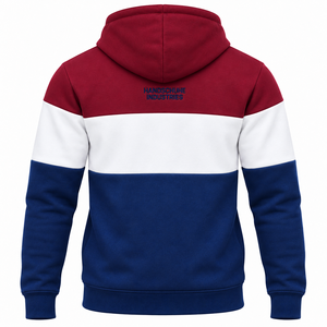 เสื้อฮู้ดผู้ชายแบบมีซิปครึ่งตัว แขนยาว ดีไซน์สวยงาม สปอร์ต ทันสมัย - Product Image 2