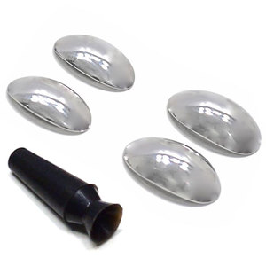 แผ่นปิดตาสแตนเลสสำหรับต่อขนตาและทำทรีทเมนท์เสริมความงาม - Product Image 3