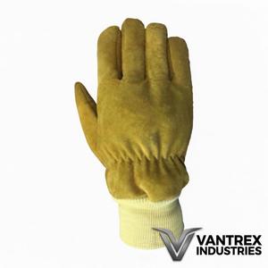 Best Quality Fire Fighter <b>Gloves</b> Cow Split Leather With <b>Moisture</b> Barer Fire Fighter <b>Gloves</b> for Fireman - Product Image 5