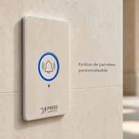 Tombol Pelepas Pintu Darurat Standar AS, Sakelar Alarm yang Dapat Direset dengan Indikator LED, Bahan ABS, 12V, Pemasangan di Dinding