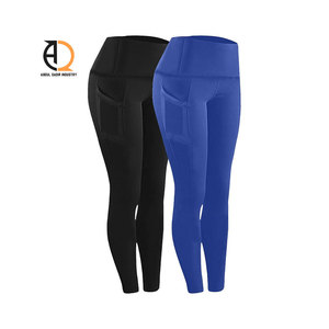 Nouveautés Leggings de yoga taille haute pour femme, sans couture, avec effet froncé aux fesses et logo personnalisé - Product Image 2
