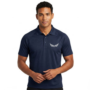<b>Men's</b> Vintage Solid Jersey Short Sleeve <b>Shirt</b> with Turtleneck Collar Polyester Quick Dry Eco-Friendly & Breathable <b>for</b> Golf - Product Image 4