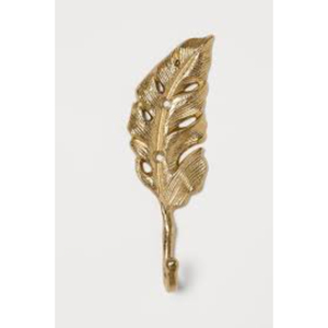 Ganchos y colgadores de lujo para el hogar y hoteles, de diseño con flores y hojas, en plata pulida, de la India, a un precio impresionante. - Product Image 4