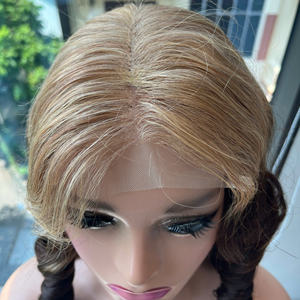 Vente en gros d'extensions de cheveux humains vietnamiens 100% Super qualité pour cheveux blonds mixtes bruns rebondissants bon prix - Product Image 4