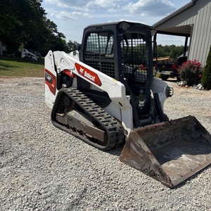 รถตักล้อยางขนาดเล็ก Bobcat T62 รุ่นขายส่งจากโรงงาน เครื่องยนต์ Kubota 66 แรงม้า ห้องโดยสารแบบปิด ระบบไฮดรอลิกเสริมแรงดันสูง - Product Image 5