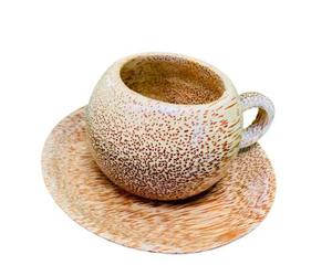 Taza de Té de Madera de Coco Artesanal Tradicional, Diseño Rústico para Servicio de Té Asiático, Mesas de Cafetería y Uso Diario, Hecho en Vietnam - Product Image 5