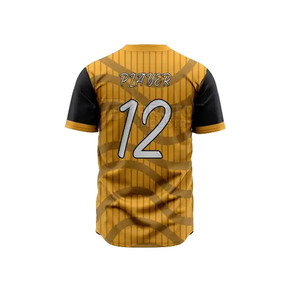 Ensemble d'uniformes de baseball pour équipe, vêtements de sport respirants, impression par sublimation, fournisseur en gros, prix de vente optimal, uniforme de baseball - Product Image 6