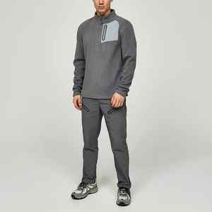 Baggy Windbreaker Tracksuit Men Women 2 Piece Set Plain Nylon Lightweight Oversized Hoodie <b>Jacket</b> Pants Factory Price - Product Image 1