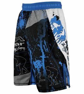 Classic MMA Boxing Shorts Sublimation Printed Cross Training Fight Wear Muay Thai Gym Durable Breathable Martial Arts MMA Shorts - Product Image 2