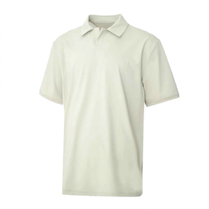 OEM Solid Plain Dyed Mens Custom Logo Golf for Shirt Short Sleeve Breathable V-Neck High Quality Casual pk Fabric 200g - Product Image 2