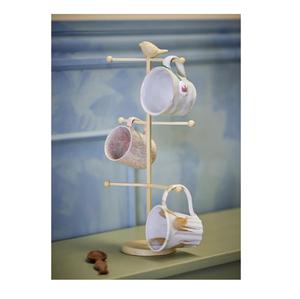 ที่วางแก้วเหล็กช่วยประหยัดพื้นที่โดยการแขวนแก้วให้อยู่เหนือเคาน์เตอร์อย่างปลอดภัยในครัว ร้านกาแฟ และบ้านที่มีคนมาบ่ายๆ - Product Image 1