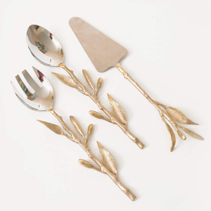 ช้อนเสิร์ฟอาหารทรงคลาสสิก ขนาดใหญ่ คุณภาพพรีเมียม ขัดเงาอย่างดี ผลิตจากสแตนเลสสตีล ดีไซน์เรียบง่าย สไตล์วินเทจ - Product Image 6