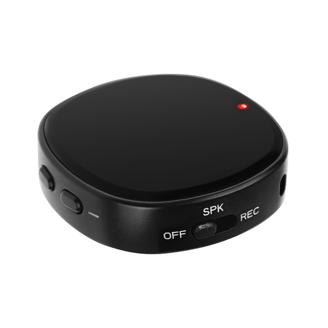 Mini Voice Activated Recorder 64GB Recording Device with Speaker 192kbps Sound Quality Long-Lasting Battery