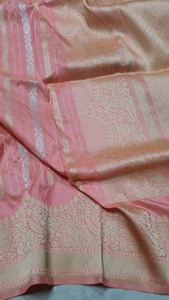 Sari de seda para mujer tejido a mano - Product Image 2