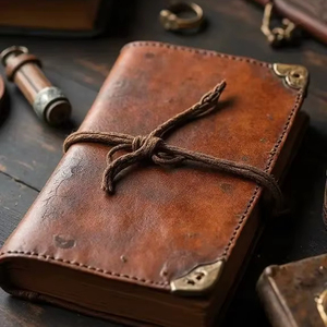 <b>Refillable</b> Vintage Style <b>Leather</b> Journal <b>Notebook</b> - Product Image 1