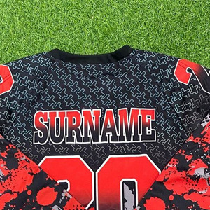 Camiseta de Paintball Personalizada con Logotipo, Diseño Personalizado, Material de Poliéster Transpirable, Servicio OEM para Eventos de Equipos Universitarios y Juegos al Aire Libre - Product Image 4