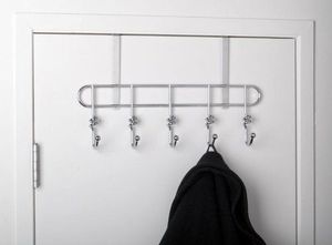 Iron Door Hanger Decorative Wall Mounted Organizer Vintage Storage Hook Durable Entryway <b>Rack</b> - Product Image 5