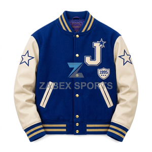 Chaqueta Varsity Casual Cálida para Hombre, Reversible, Ropa de Invierno para Uso Diario, Chaqueta Universitaria Urbana Resistente al Viento Personalizada para Hombre, Premium - Product Image 1