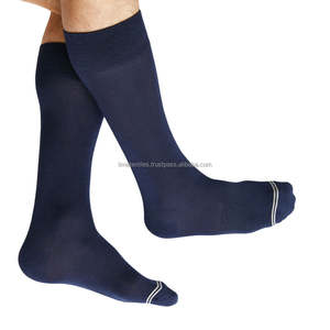 Men's Nevy Black Crew <b>Socks</b> <b>100</b>% Cotton Breathable Knitted Logo Custom Sports <b>Socks</b> Winter Regular Style Anti-Bacterial Quick - Product Image 1