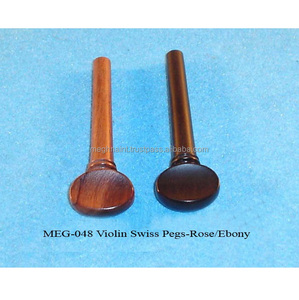 Fagot para cuerdas de madera de ébano rosa Meghna International MEG-O48 - Product Image 3