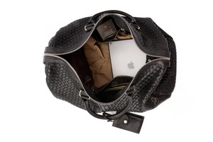 Genuine Leather Duffle Bag Vintage Weekender Travel Bag Unisex Lightweight Portable Large Capacity Luggage Tech <b>Storage</b> Handmade - Product Image 4