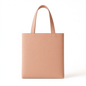 Bolsa de lona ecológica personalizada de alta calidad y gran capacidad con cierre abierto, correa de hombro cruzada plegable y bolsillo. - Product Image 1