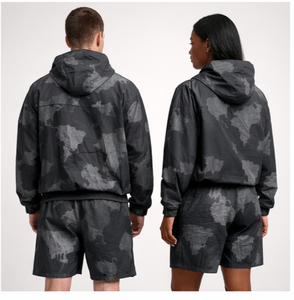 Custom Unisex Camo Windbreaker Jacket and Shorts <b>Set</b> Matching Windbreaker Shorts Couple <b>Set</b> Two Piece Windbreaker <b>Set</b> - Product Image 4