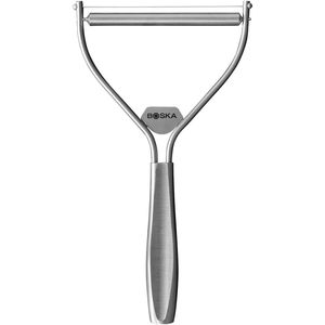 Affettatrice per formaggio Monaco con 3 fili antiaderenti in argento, tagliaverdure manuale da cucina per tutti i tipi di formaggio - Product Image 1