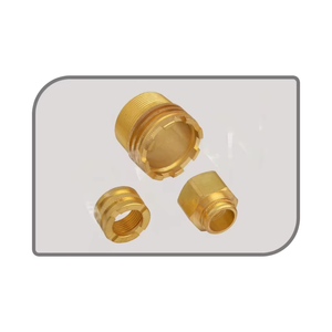 Inserts en laiton poli de qualité supérieure, raccords filetés durables, résistants à la corrosion, pour solutions de plomberie et de tuyauterie - Product Image 5