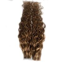 Vendeur en gros d'extensions de cheveux ondulés et bouclés avec ruban adhésif doublement dessiné