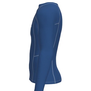 Vente en gros de chemises de compression athlétiques à manches longues pour hommes, protection anti-UV, pour MMA, BJJ, entraînement en salle de sport - Product Image 3