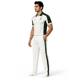 Uniforme de Cricket Personalizado con Doble Costura, Camiseta Deportiva Ligera, Transpirable, Antibacteriana y de Secado Rápido de Alta Calidad con OEM - Product Image 6