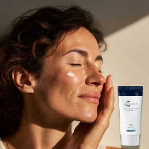 Crème solaire minérale transparente SPF50 PA+ avec PDRN, glutathion et peptides, en boîte - Product Image 4