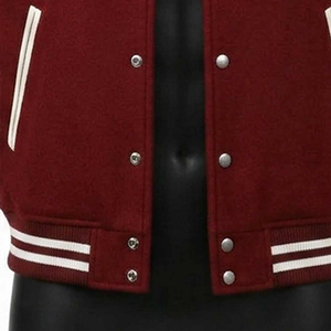 Veste universitaire de qualité supérieure, veste bomber personnalisée avec patch OEM, commande en gros de vestes universitaires, veste universitaire personnalisée avec nom et logo, vestes d'équipe scolaire - Product Image 6