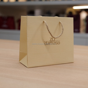 ถุงกระดาษพรีเมี่ยมขนาดเล็กสำหรับช้อปปิ้งบรรจุภัณฑ์สุดหรูสำหรับเครื่องประดับสินค้าเครื่องสำอาง - Product Image 1