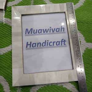 Nouveau cadre photo Design Buffalo Bone Inlay - Product Image 3