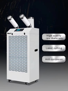 600m ปรับอากาศแบบพกพาสำหรับอุตสาหกรรม1500W 220V ³/H พร้อมถังเก็บน้ำ8L มอเตอร์พัดลม DC - Product Image 5