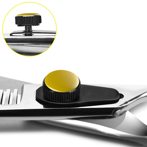 Ciseaux à effiler les cheveux professionnels pour barbier, ciseaux en acier inoxydable tranchants pour salon - Product Image 5