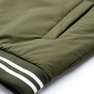 Chaqueta Varsity de Lona para Hombre, Diseño Personalizado, Superventas, Corte Ajustado, Reversible, Secado Rápido, Logotipo Frontal, Alta Calidad - Product Image 5