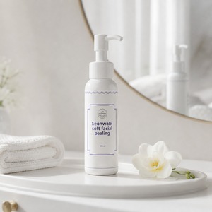 Exfoliant visage à faible irritation, exfoliant en cellulose, exfoliation douce, soin des pores du visage, gel exfoliant pour le visage, gel exfoliant hydratant - Product Image 4