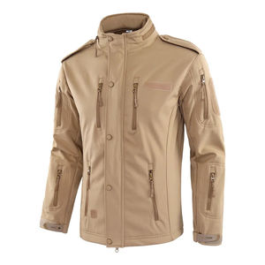 Veste softshell pour homme, nouvelle conception sportive et respirante, avec logo personnalisé sur le devant - Product Image 1