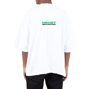 เสื้อยืดแขนสั้นไซส์ใหญ่พิเศษ คุณภาพสูง สำหรับผู้ชาย ผ้าฝ้าย 100% หนานุ่ม พิมพ์ลายได้ - Product Image 5