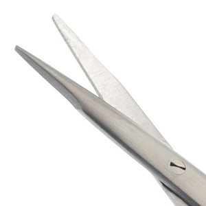Tijeras de Tenotomía Stevens de 4 1/2 Pulgadas, Rectas, con Punta Roma, de Acero Inoxidable Quirúrgico, Instrumento Microquirúrgico Fino y Delicado para Disección - Product Image 4