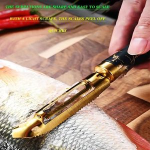 Set di Pelatrici Professionali Multifunzionali in Acciaio Inossidabile Antiruggine, Utensile da Cucina per Frutta, Verdura, Squame di Pesce, Mais - Product Image 4